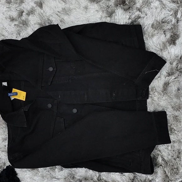 Black Denim Post Malone jacket - Picture 3 of 3